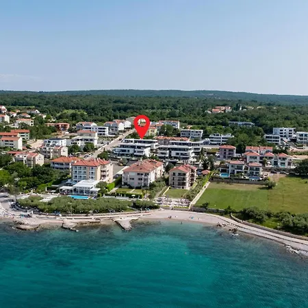 דירה Amazing Apartment In Malinska With Wifi *